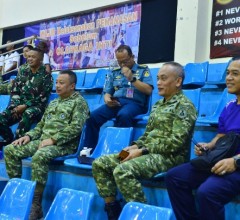 DANSESKOAL MENYAKSIKAN PERTANDINGAN BOLA VOLI PORAL TAHUN 2026