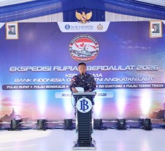 Wujud Sinergi TNI AL dan Bank Indonesia Menjaga Kedaulatan Negara, Danlanal Dumai Hadiri Pelepasan T