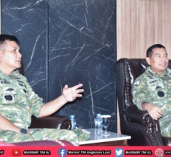 SINERGI KORPS MARINIR DAN KOGABWILHAN I SEMAKIN SOLID DUKUNG TUGAS PERTAHANAN