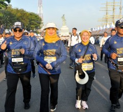 PANGKORMAR DAN KETUA GABUNGAN JALASENASTRI KORMAR SEMARAKKAN JALASENASTRI RUN 2026