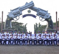 PANGKORMAR DAMPINGI KASAL RESMIKAN LAPANGAN TEMBAK, BLUE BERET LOUNGE DAN MILITARY POLICE WARDROOM P
