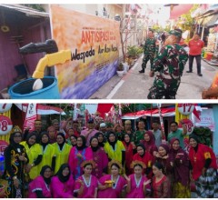 Semarak HUT RI ke-81, Kodim 0901/Samarinda Nilai Kampung Kreatif Merah Putih di Loa Janan Ilir