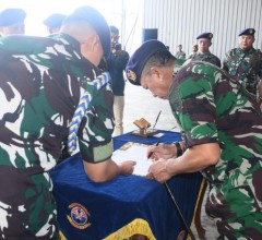 KODAERAL V. PENANDATANGANAN DAN SUMPAH PAKTA INTEGRITAS WUJUDKAN REKRUTMEN TNI AL YANG BERSIH