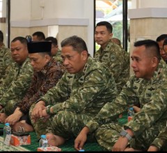 PERINGATI MAULID NABI, DANKODAERAL III AJAK PRAJURIT DAN PNS TELADANI AKHLAK RASULULLAH SAW 