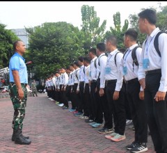 WAKILI DANKODAERAL III, ASPERS BERIKAN MOTIVASI DAN SEMANGAT KEPADA CASIS BINTARA DAN TAMTAMA PK TNI