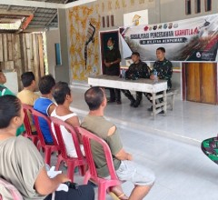 PASIS DIKREG SESKOAL ANGKATAN KE 66 BERIKAN PENYULUHAN KARHUTLA DI WILAYAH KALIMANTAN BARAT