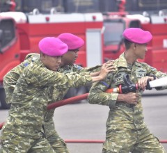 34 RANSUS DAMKAR PERKUAT KESIAPSIAGAAN DAN RESPONS DARURAT  KORPS MARINIR