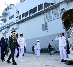 PERESMIAN KRI SRIWIJAYA-100, RESMI PERKUAT ARMADA TNI AL