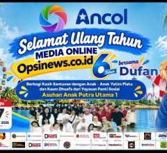 Peringati HUT ke-6, Opsinews.co.id Berbagi Kebahagiaan Bersama Yatim Piatu dan Duafa di Dufan Ancol