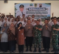 Kodim 0723/Klaten Bekali 270 Pelajar Wonosari Wawasan Kebangsaan
