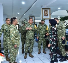 WADAN SESKOAL TERIMA KUNJUNGAN DANSESKO TNI