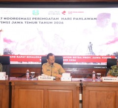 KODAERAL V PERKUAT SINERGI PEMPROV JATIM PERINGATI HARI PAHLAWAN 2026 