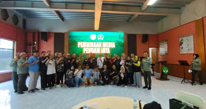Perangi Hoax, Kapendam Jaya Letkol Arh Noor Iskak Tingkatkan Sinergi Dengan Media 