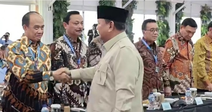 Ade Supandi Hadiri Taklimat Presiden Prabowo Bersama 800 Perwira Tinggi TNI-Polri