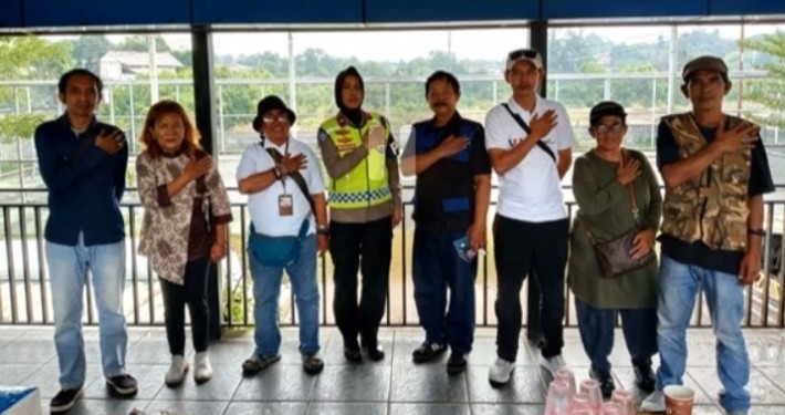 Kompol Darmawati, SE, SH, MH, selaku KA Induk PJR BSD Korlantas Polri, serta Memperkuat Unsur Edukas