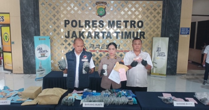 Satresnarkoba Polres Jaktim Ungkap Peredaran Narkoba di 174 Titik, Amankan 293 Pelaku
