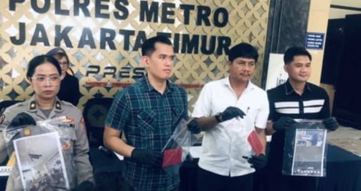 Pelaku Pencurian Pembobol Plafon di Cipayung dan Pasar Rebo, Kini Mendekam di Polres Jaktim 