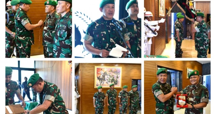 Danpusterad Pimpin Acara Sertijab dan Tradisi Satuan