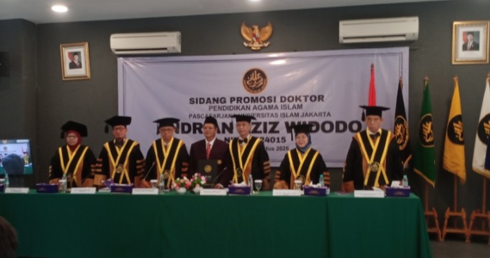 Andrian Aziz Widodo Raih Gelar Doktor dari UID, Usai Persembahkan Karya Penelitian Dunia Industri