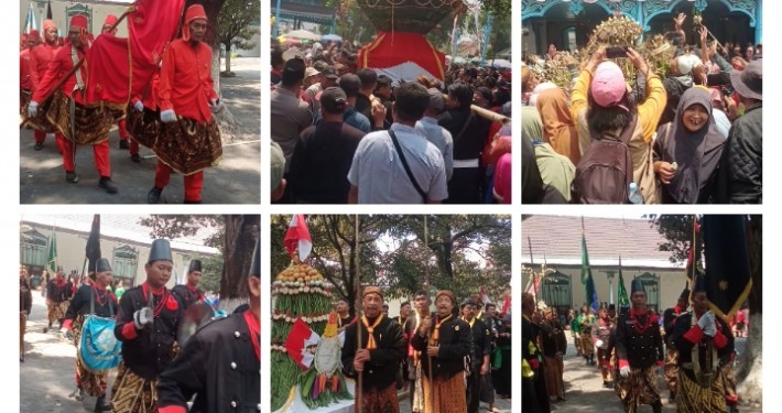Grebeg Maulud Keraton Kasunanan Surakarta Dilepas Sinuhun Pakubuwono XIV Purboyo