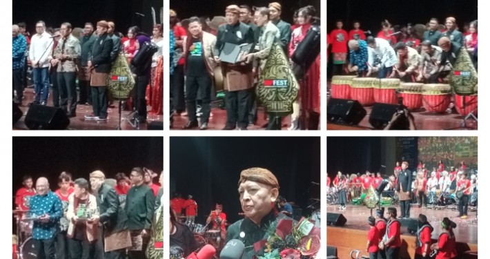 MENTERI KEBUDAYAAN RI FADLI ZON MEMBUKA INDONESIA DRUM & PERKUSI FESTIVAL 2026