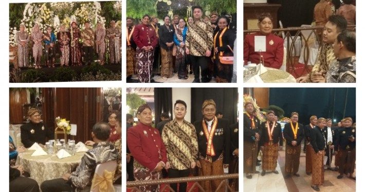 Pakoe Boewono XIV Kepareng Tedak Hangestreni Pernikahan Putra KRA Gunarto Gunotalijendro SH MM